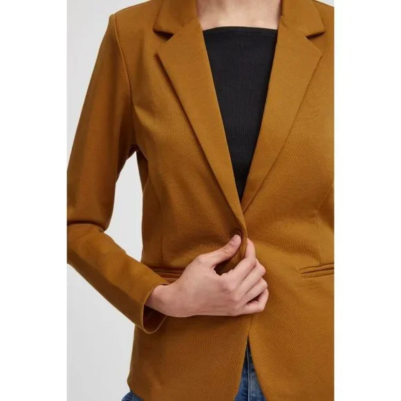 NWT ICHI KATE Cathay Spice Blazer - Picture 3 of 9